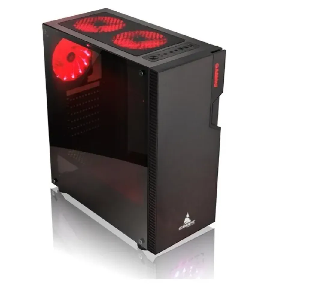CHASIS ICEBERG GLACIUS V2 ATX NEGRO (1297), vista 2